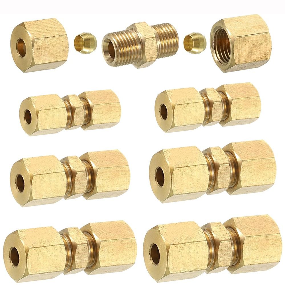 Brass Brass Compression Fittin - Compression Fitting Brass recension och pris