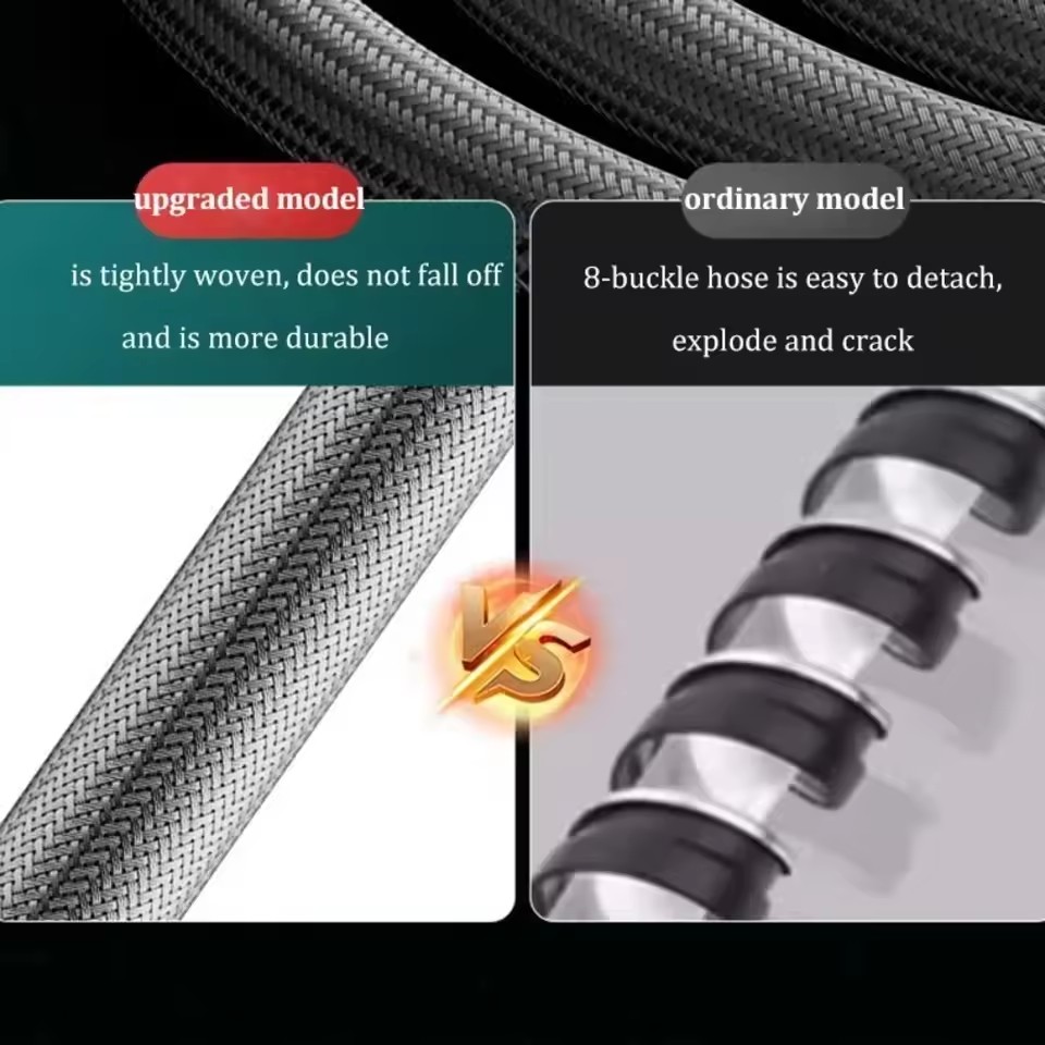 1.5/2M Nylon Rope Braided Show - Flexible Hose Braided recension och pris