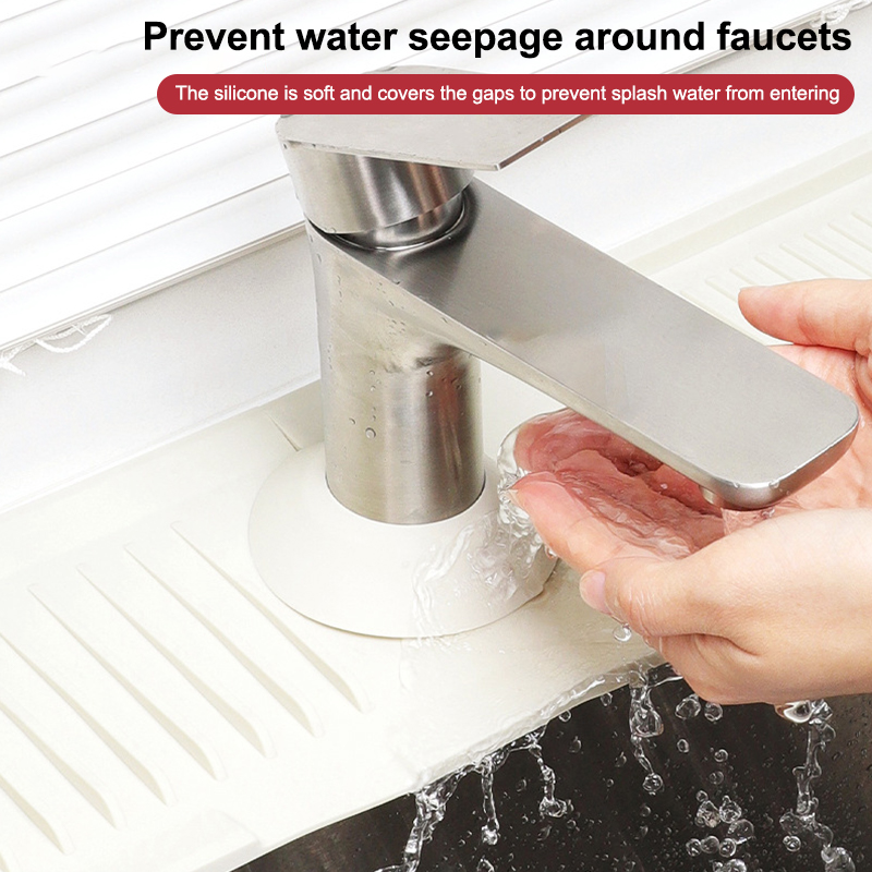 1PCS Silicone Faucet Absorbent - Silicone Tap Washer recension och pris
