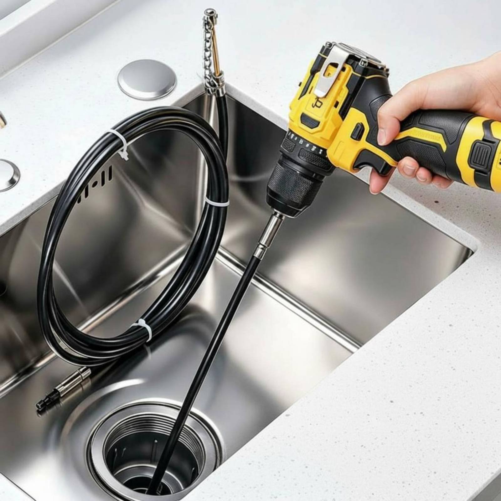 Chain Drain Snake Multi-Purpos - Drain Snake Flexible recension och pris