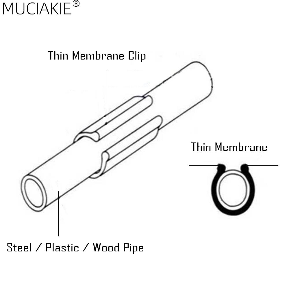 30PCS 19/20/22/25/32MM Garden  - Plastic Pipe Clip recension och pris