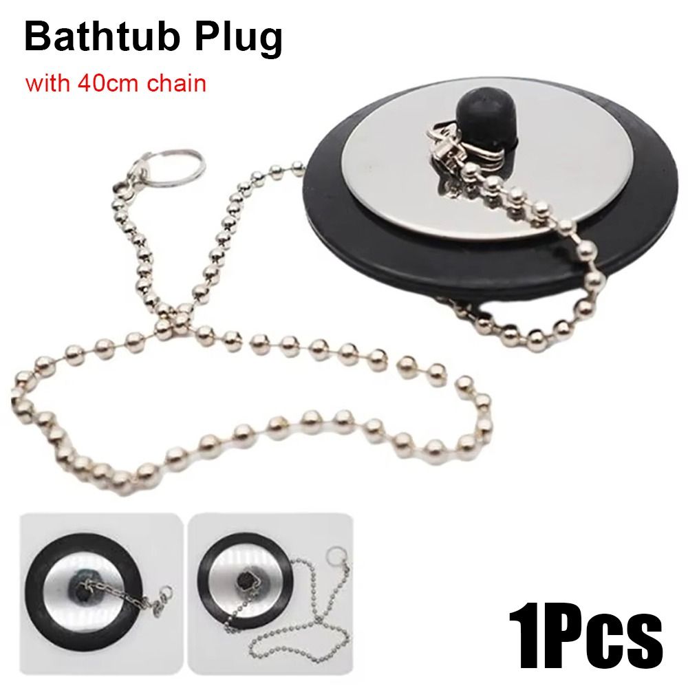 1Pcs New Rubber Tub Stopper Un - Drain Pipe Clip recension och pris