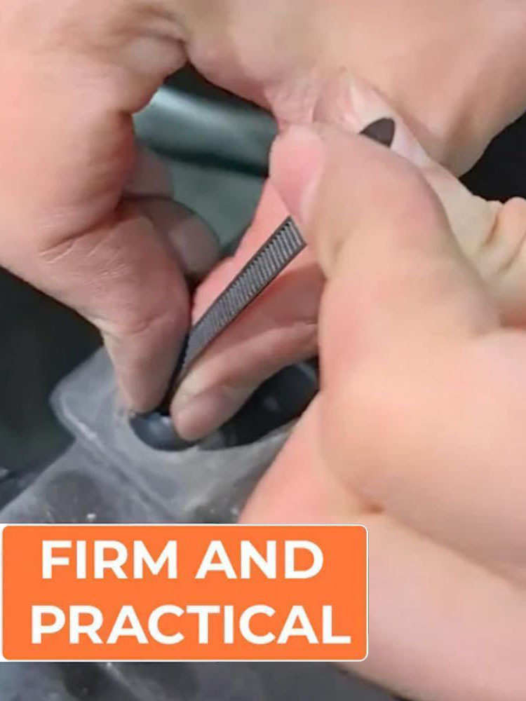 Self Locked Nylon Cable Tie Pu - Plastic Pipe Clip recension och pris