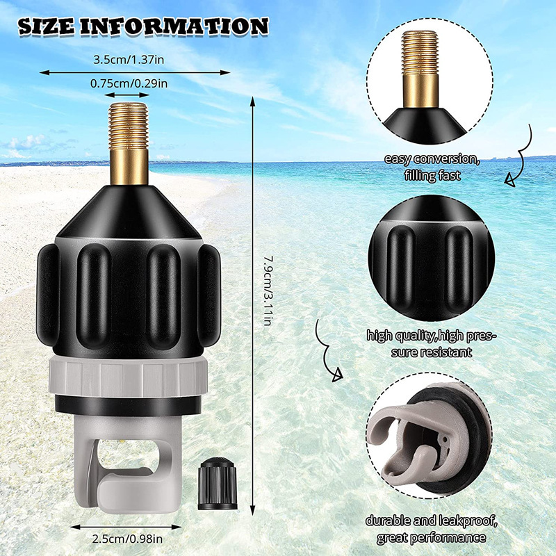 Universal SUP Pump Adapter Inf - Float Ball Valve recension och pris